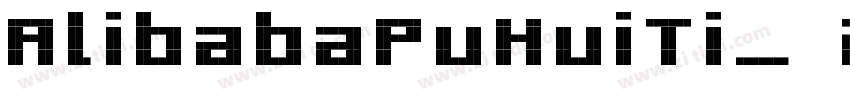 AlibabaPuHuiTi_ 2_ 6字体转换